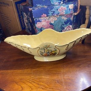 Vintage Royal KohlChina Canoe Dish